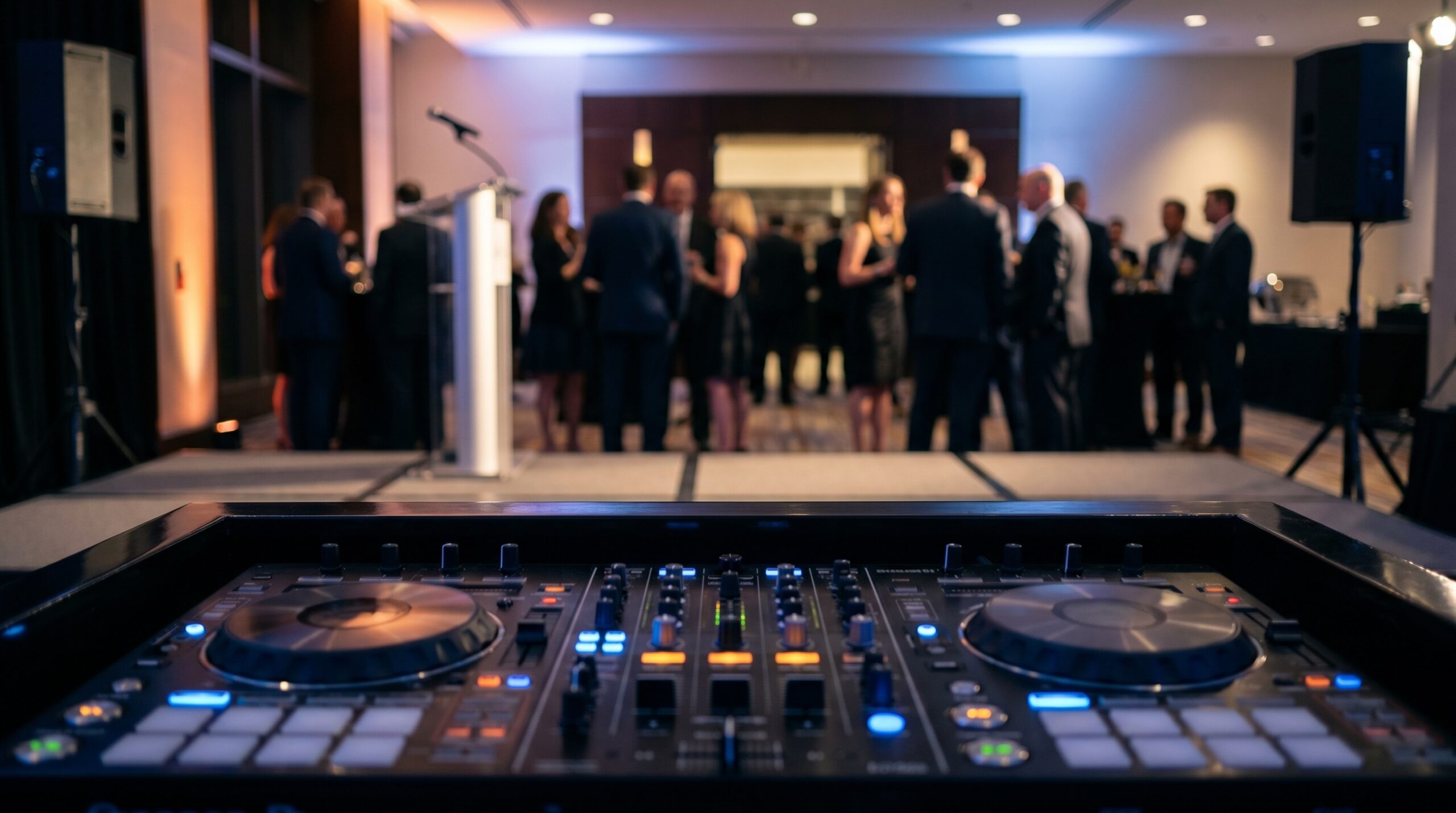 Oprawa muzyczna eventu firmowego — DJ i nagłośnienie na firmowej gali — Eventobe